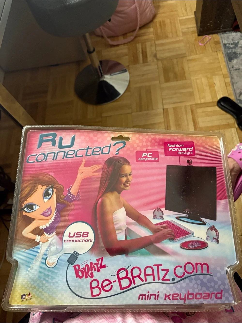 Bratz Be-Bratz Pink Mini USB Keyboard - Girls' Kids Toy